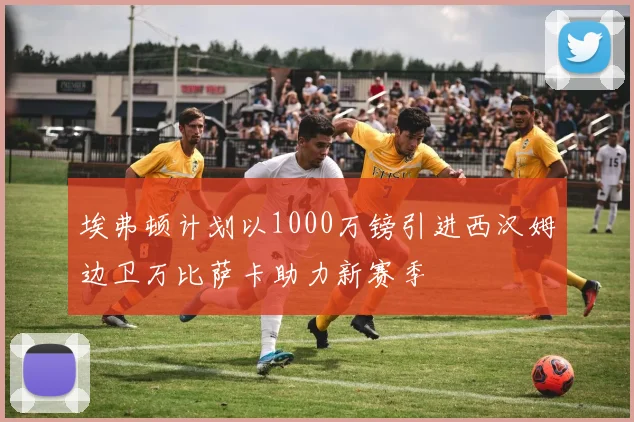 埃弗顿计划以1000万镑引进西汉姆边卫万比萨卡助力新赛季